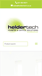 Mobile Screenshot of heldertech.co.za